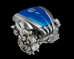 マツダの次世代環境型 直噴ガソリンエンジン「SKY-G(スカイ・ジー)」エンジン