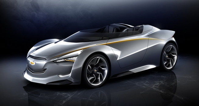 シボレーの未来を表すコンセプトカー「Mi-rayロードスター」を発表 　GM韓国(旧GM大宇)は、3...