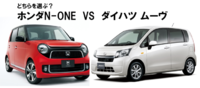 ホンダN-ONE VS ダイハツ ムーヴ カスタム「おすすめの軽自動車とは?」
【軽自動車比較評価...