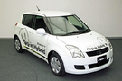スズキ「スイフト プラグイン ハイブリッド」[試験車両]　エクステリア