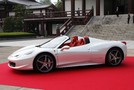 燃費も重視した最新オープンモデルが早速日本デビュー【フェラーリ 458スパイダー新車情報】