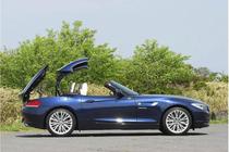 BMW Z4 ルーフ開閉操作