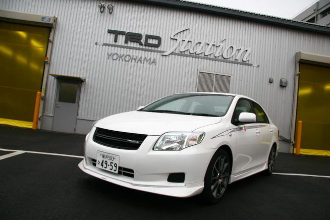   TRD トヨタ カローラ アクシオGT新車情報の目次   ターボで武装したコ...