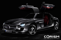 【'09フランクフルトショー】メルセデスベンツ 新型 SLS AMG　エクステリア