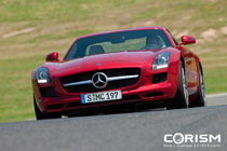 【'09フランクフルトショー】メルセデスベンツ 新型 SLS AMG　走り