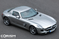 【'09フランクフルトショー】メルセデスベンツ 新型 SLS AMG　古典的フォルムをまとったスタイリング