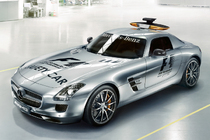 メルセデスベンツ SLS AMG　2010年より採用されたF1世界選手権　セーフティカー仕様車