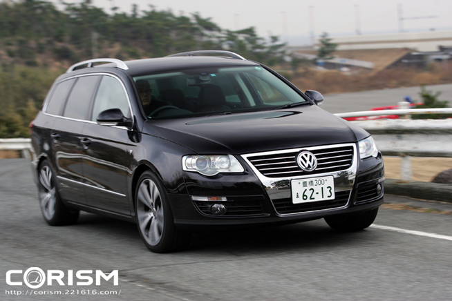 「Volkswagen Passart Variant V6 4MOTION Individual」(フォルクスワーゲン パサート ヴァリアント インディビジュアル)　走り