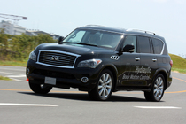 日産 QX56 HBMC(ハイドロリック・ボディ・モーション・コントロール)装着車 走り