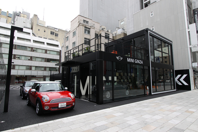   ミニの日本100店舗目のショールーム「MINI GINZA(ミニ・ギンザ)」 輸入車業...