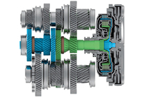 新型ティグアンに搭載された新型　湿式7速DSG