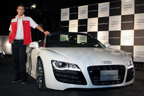 『New Audi R8 Spyder Special Event"Feel the Breeze"』アンドレ・ロッテラー氏
