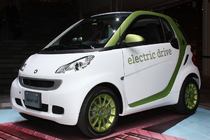 「smart fortwo electric drive(スマート電気自動車)」 エクステリア 画像