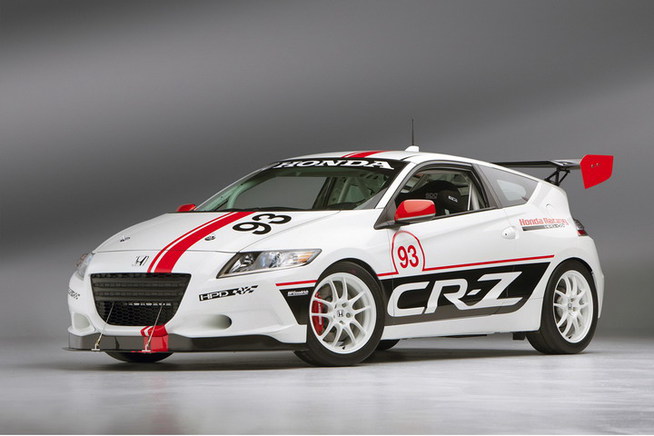 CR-Zのレース仕様車「CR-Z Racer」。12月には米カリフォルニア州サンダーヒルで開催される...