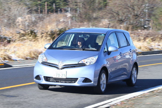 トヨタ 新型 ラクティス 走り