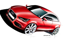 「Audi A1」　イメージスケッチ　画像