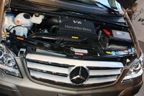 メルセデスベンツ 新型 Vクラス「V350 アンビエンテ ロング」　V6　3.5リッターエンジン　画像