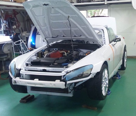 Nur24h仕様HONDA S2000製作中 Nur24-Project Logo Nurburgr...