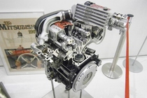 5バルブDOHCインタークーラーターボエンジン「3G83」