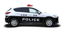 マツダCX-5広島県警高速隊
