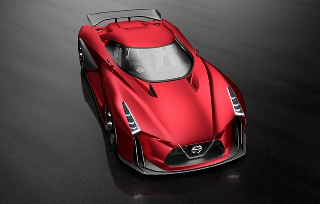 よりGT-R的デザインが使われている日産コンセプト2020 ビジョン グランツーリスモ。やはり、次期...