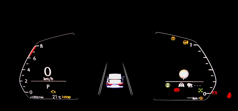 3代目新型マツダCX-5 メーター