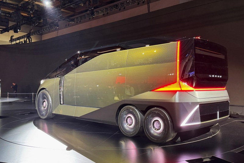 レクサスLSコンセプト リヤスタイル