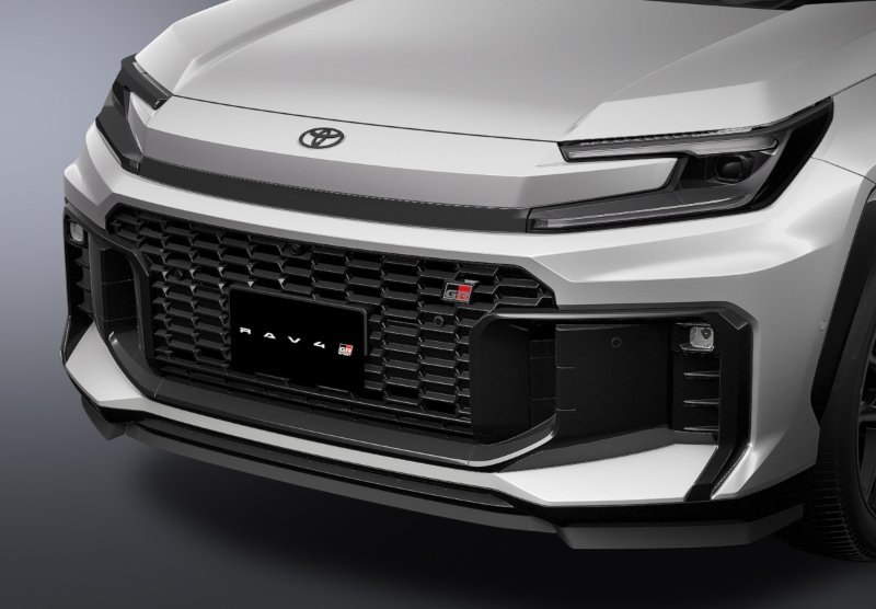 トヨタ RAV4 PHEV(60系)GR SPORTフロントアップ