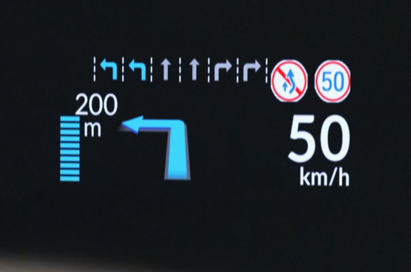 CR-V(RS6系)e:HEV RS ヘッドアップディスプレイ