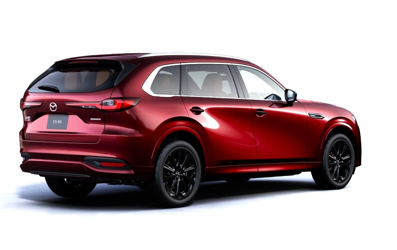 マツダCX-80　リヤスタイル