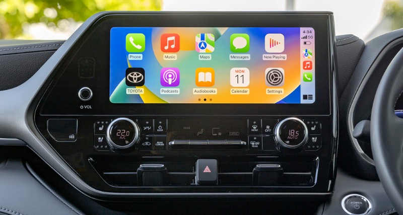 トヨタ ハイランダー ディスプレイ