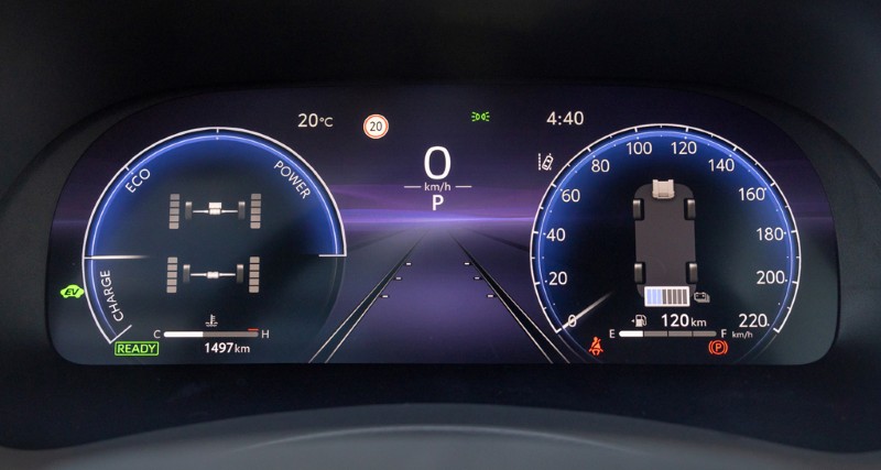 トヨタ ハイランダー メーター