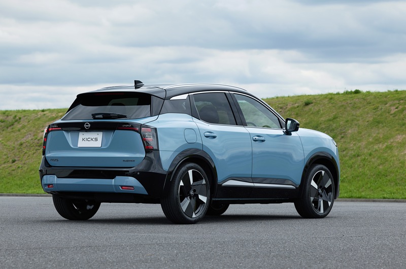 日産キックス(P16型)リヤスタイル
