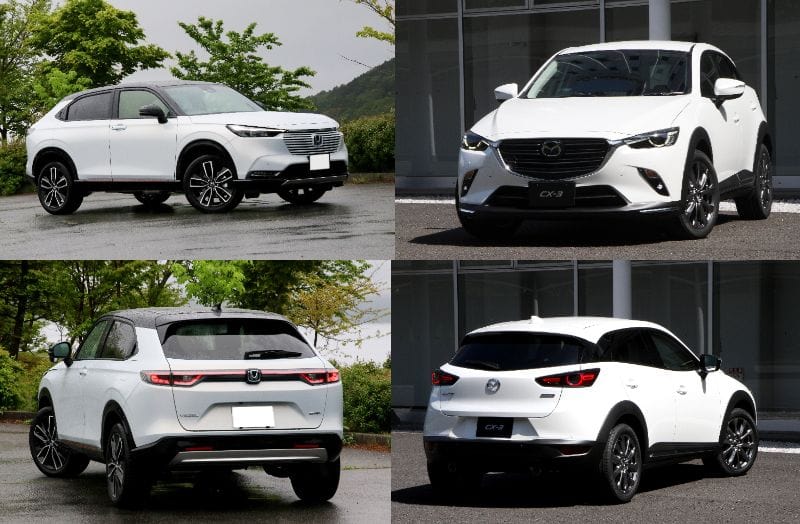 激戦カテゴリーとなったBセグメントのコンパクトSUV   各メーカーが、続々と新型Bセグメ...