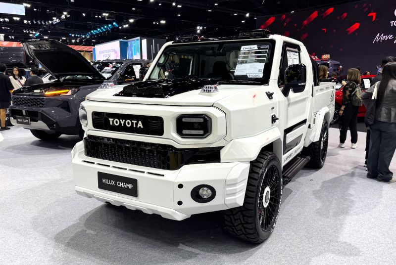 トヨタ ハイラックスチャンプ フロントスタイル