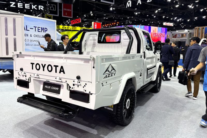 トヨタ ハイラックスチャンプ リヤスタイル