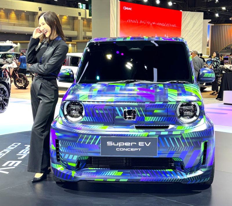 ホンダ Super EV Concept フロントスタイル