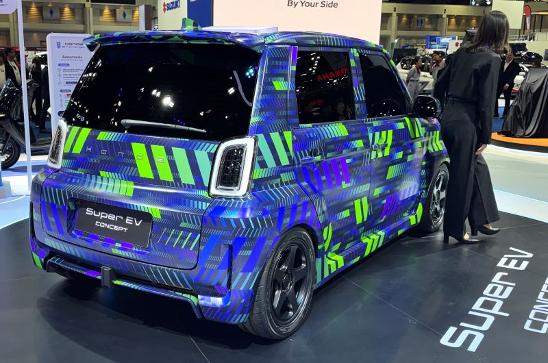 ホンダ Super EV Concept リヤスタイル